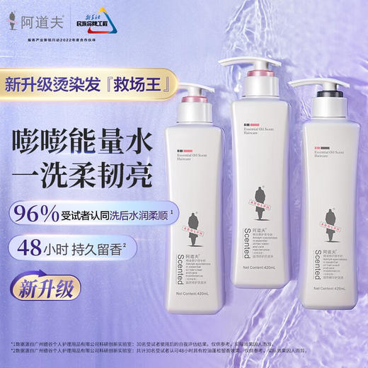 阿道夫  滋润修护洗发水420ml+魅力经典沐浴露420ml 商品图0