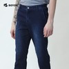 波顿春夏季薄款牛仔裤浅色男士百搭直筒修身高端品牌裤子ME688120 商品缩略图2