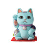【潮玩】柿沼东光招财猫蓝色大号 商品缩略图0