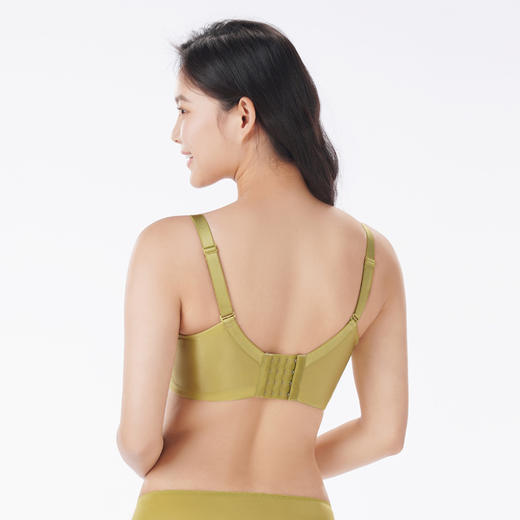 都市丽人调整型内衣舒软挺塑塑身文胸蕾丝中厚塑身内衣3/4杯四排扣LJT1M2 商品图3