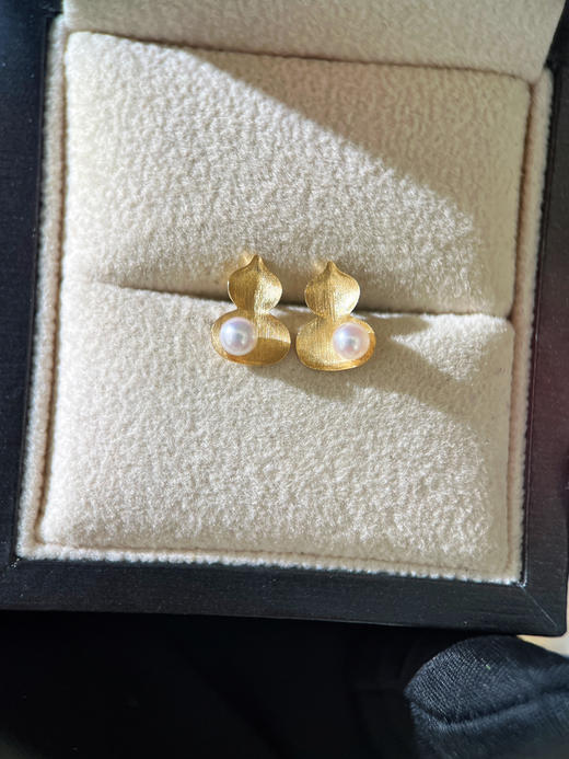 小葫芦·耳钉 | Baby Akoya 商品图0