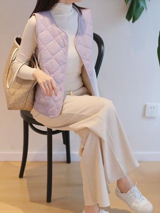 反季福利❗️气绒款/100%绵羊毛马甲男女款！秒杀市面同款，五防功能性面料，防风、防水、防钻、防坨、防污！大牌同款绗缝工艺！气绒版可轻柔模式机洗，羊毛版建议手洗 商品图2