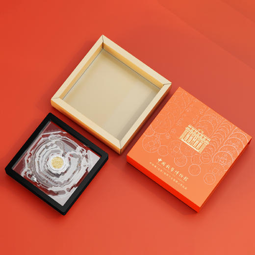 龙行天下文化项链  中国钱币博物馆文创 钛钢项链 商品图8