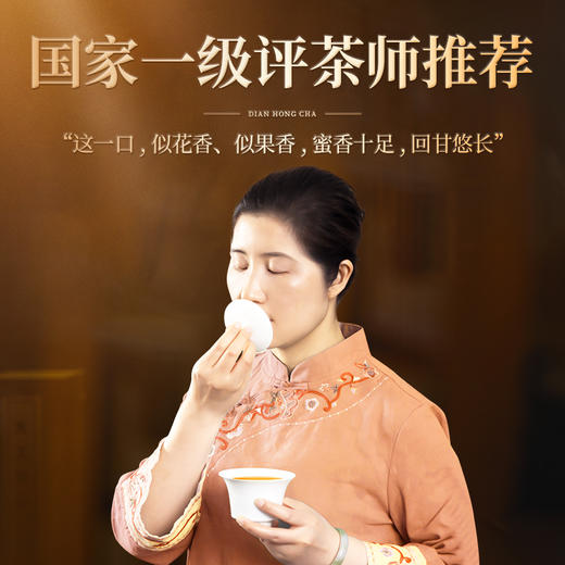 【臻尖-滇红大成】新茶云南凤庆滇红蜜香功夫红茶150g*2罐 商品图4