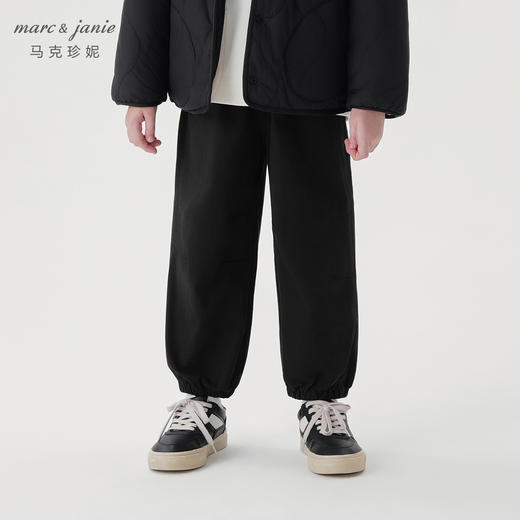 马克珍妮男童山系户外百搭休闲裤儿童裤子束脚裤秋装新款241326 商品图1