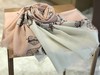 优品堂【花好月圆】羊毛披肩围巾两用长巾 商品缩略图2