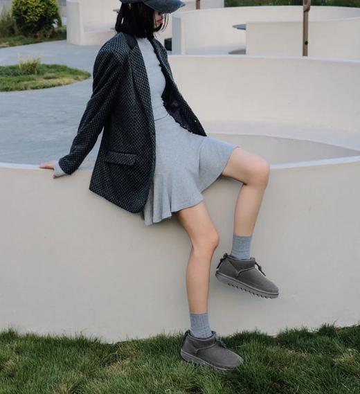 【隆丰起程--雪地靴专场】起程-舒享系列-高定mini款【SW4W063YW】 商品图2