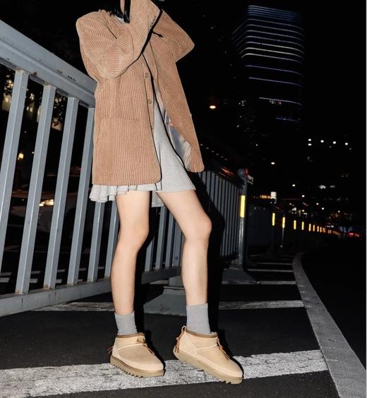 【隆丰起程--雪地靴专场】起程-舒享系列-高定mini款【SW4W063YW】 商品图5