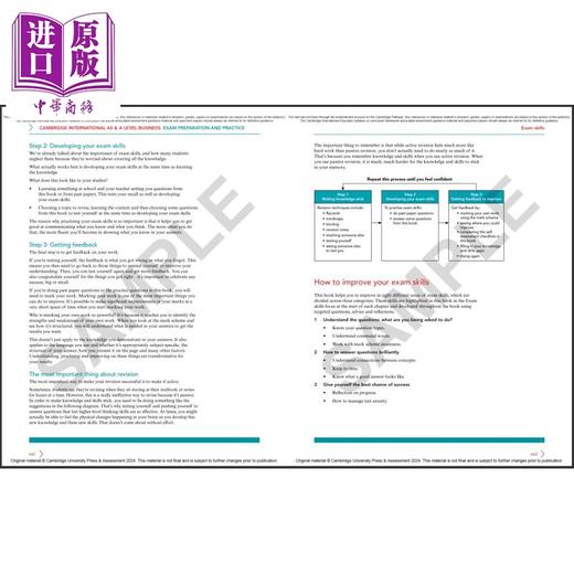 【中商原版】AS & A Level Economics Exam Preparation and Practice 剑桥国际AS & ALEVEL经济学考试备考练习含电子版 商品图3