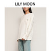 LILYMOON新中式国风长袖T恤提花口袋纯棉百搭打底时尚休闲国潮 商品缩略图1