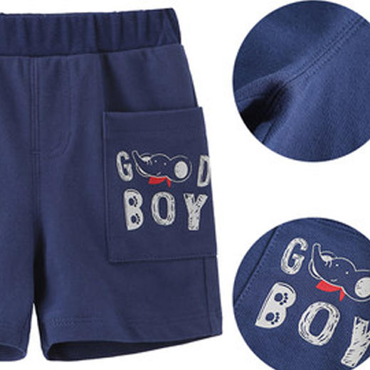 丽婴房-童衣类（夏）E1短裤\裤裙深蓝\藏青 商品图2