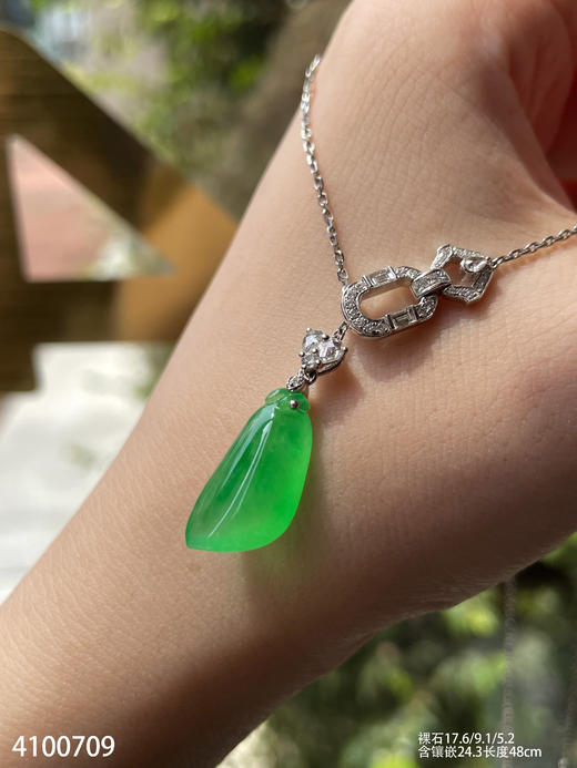 4100709，福瓜锁骨链。具体价格微信咨询 商品图3