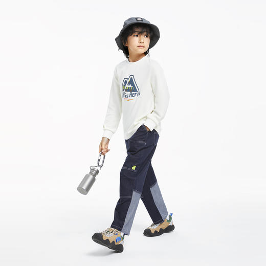 男童趣味印花打底衫圆领长袖安奈儿童装实体店同款AB431563 商品图5