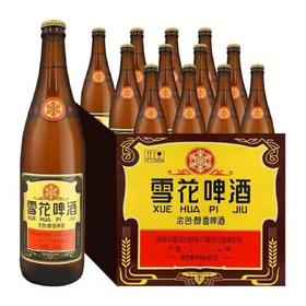 雪花 12°P浓色醇香啤酒 640ml*12瓶/箱