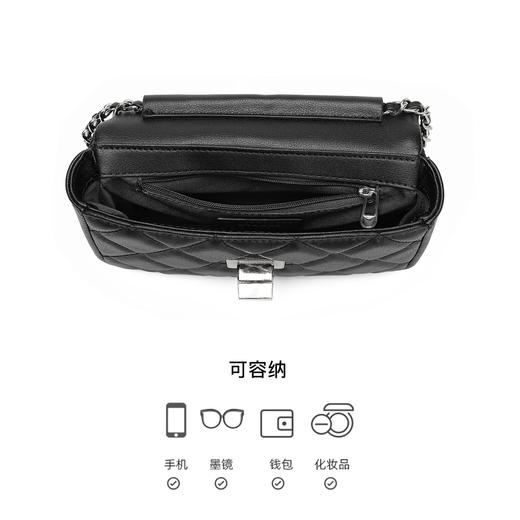 星期六时尚菱纹编织肌理扣饰链条包SSC521A01L 商品图4