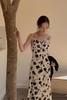 SIA SAYLOR 艺术花朵印花吊带连衣裙 18827 商品缩略图4