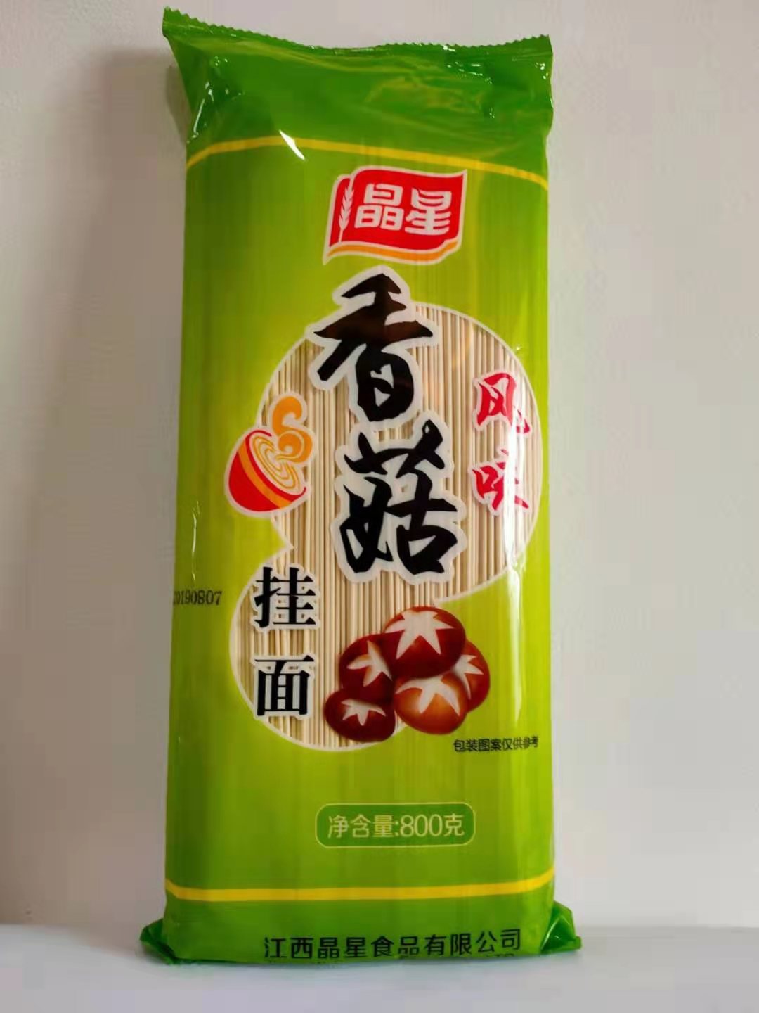 晶星香菇面800g*3袋