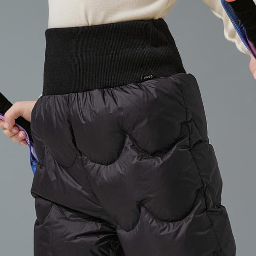 笛莎童装女童裤子2024冬季新款小童小女孩束脚羽绒裤 商品图3