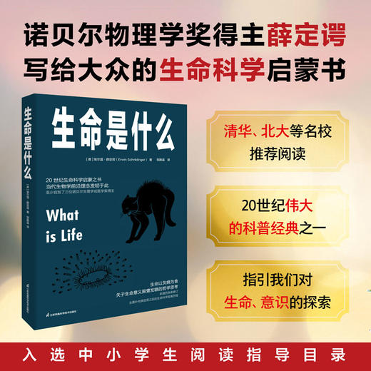 科学大师经典三部曲《从一到无穷大》《生命是什么》《物理学的进化》（套装共3册） 商品图3