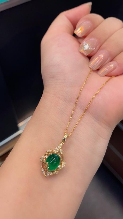 3.62克拉祖母绿吊坠 商品图3