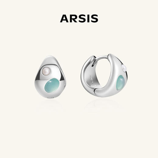 ARSIS｜曦海系列 浮光小耳扣 商品图0