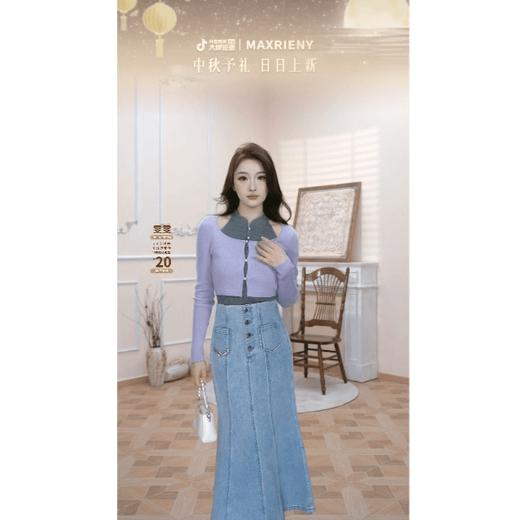 MAXRIENY初秋上新针织显瘦上衣(货号:MC88SW807P00) 商品图1