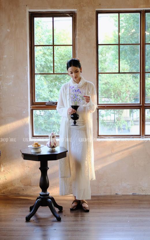 【门店同款】ENJOY秋季云敛-漠上飞花松鹤提花针织半裙 159045500 商品图0