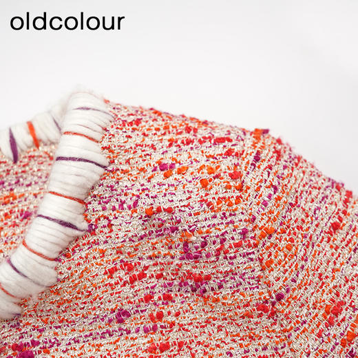 oldcolour复古百搭时尚气质直筒显瘦短款外套女O41041120 商品图2