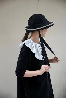 evam eva 麻质遮阳帽