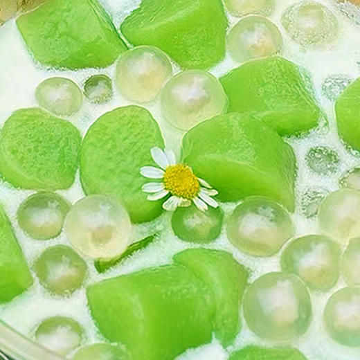 【芋圆精选】青提芋圆 清爽糯叽叽又解腻 真实青提果汁原浆添加 0脂肪色素防腐 无需解冻煮6分钟即食 奶茶/甜品/水果捞 夏季解暑消腻 商品图4