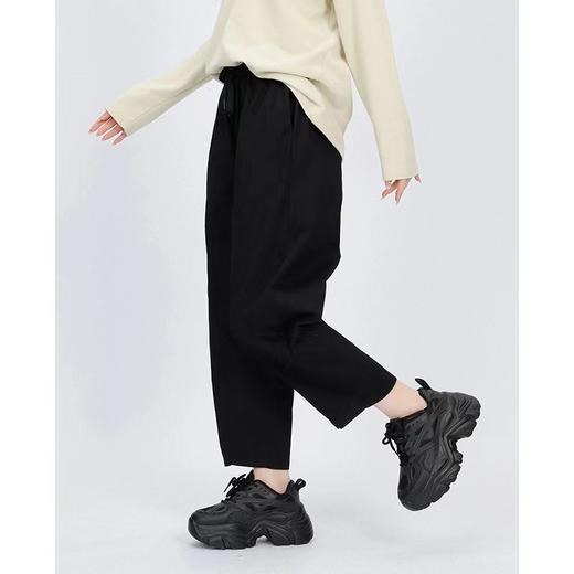 【HF】无忧购韩版通勤休闲百搭基本款梭织布制裤M85-5602（截单后7天发货)25年清仓捡漏 商品图3