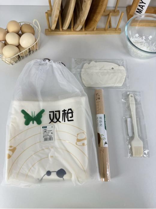 🥳🥳【双枪熊猫食品级硅胶揉面套装】🙅烘培达人都在用的揉面垫！🌟下单就送擀面杖、油刷、刮面刀、收纳袋 💦 商品图4