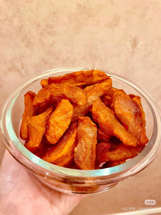 【切糕王子阿克苏苹果干】鲜食苹果干，原料只有阿克苏苹果！其它没了 ✅半个鲜苹果=1块苹果干 ✅一箱约等于13个鲜苹果 商品图1