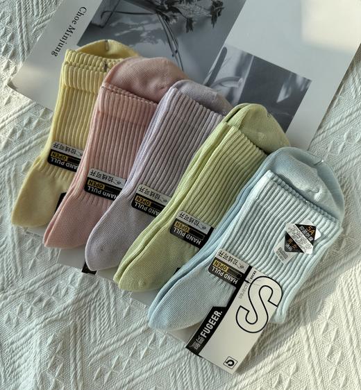 【副歌成人中筒袜】秋季透气中筒纯棉彩色袜子 100%棉 清爽不闷汗 不挑脚型 微压0感袜口 穿上不移位 商品图9