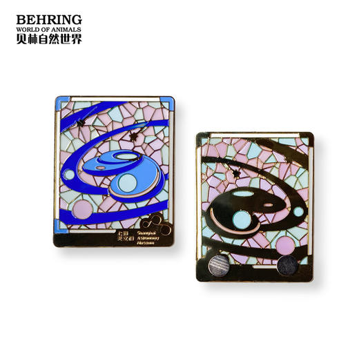 上海天文馆限定书签冰箱贴（建筑）蓝 商品图3