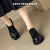 ZHR则则日系复古小皮鞋2024新款厚底单鞋英伦系带乐福鞋百搭女鞋 商品缩略图5