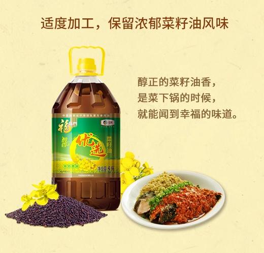 【十堰主城区包邮】福临门非转基因优选醇香菜籽油 5L/壶 商品图1