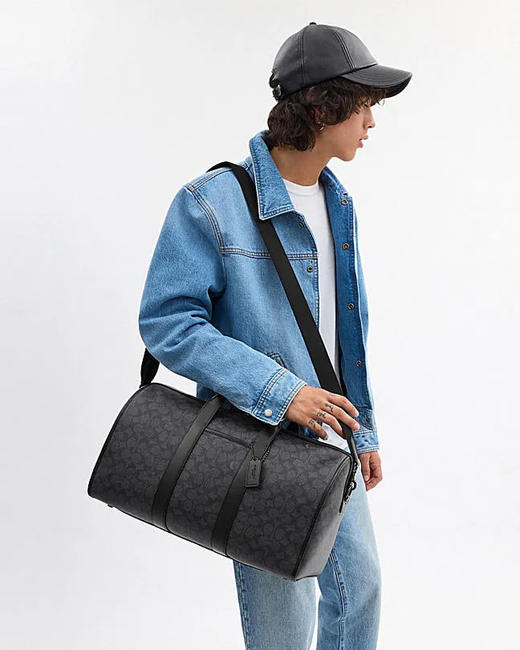 【精品】COACH 经典标志GOTHAM 45号行李包 商品图4