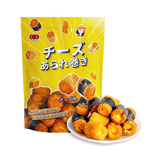 MM 山姆 THINICHI泰国进口 芝士味米果卷（原味&海苔味）400g 商品图0