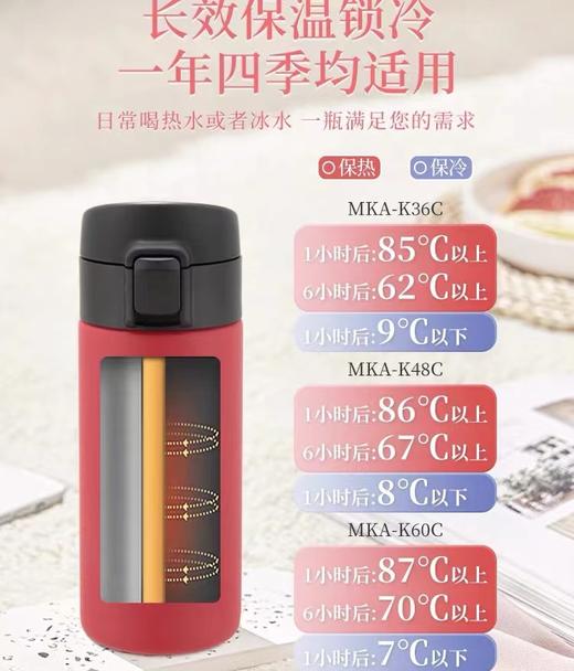 【虎牌】B7F 虎牌保温杯MKA-K36C/K48C/K60C 商品图2