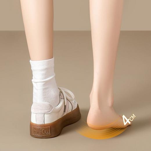 ZHR则则厚底轻便德训鞋2024春秋款ins百搭休闲鞋圆头软底耐磨女鞋 商品图4