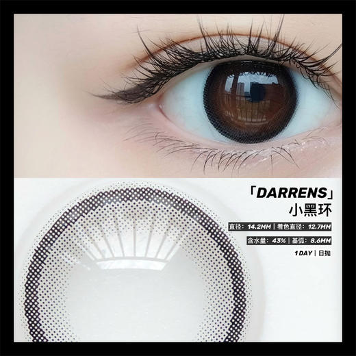 Darrens 小黑环日抛 (10片装） 商品图1