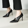【预售5天】时尚高跟鞋秋冬季新款鞋子尖头细跟女鞋名媛正装宴会裸靴深口单鞋FDJ&YC--306 商品缩略图2