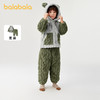 巴拉巴拉宝宝睡衣套装冬季加厚珊瑚绒男女童家居服加绒保暖可外出 商品缩略图0