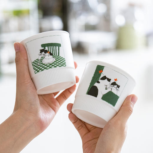 釉中彩猫咪随手杯 商品图1