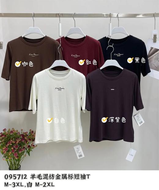 4BSR095712#休闲绣花T恤 商品图0