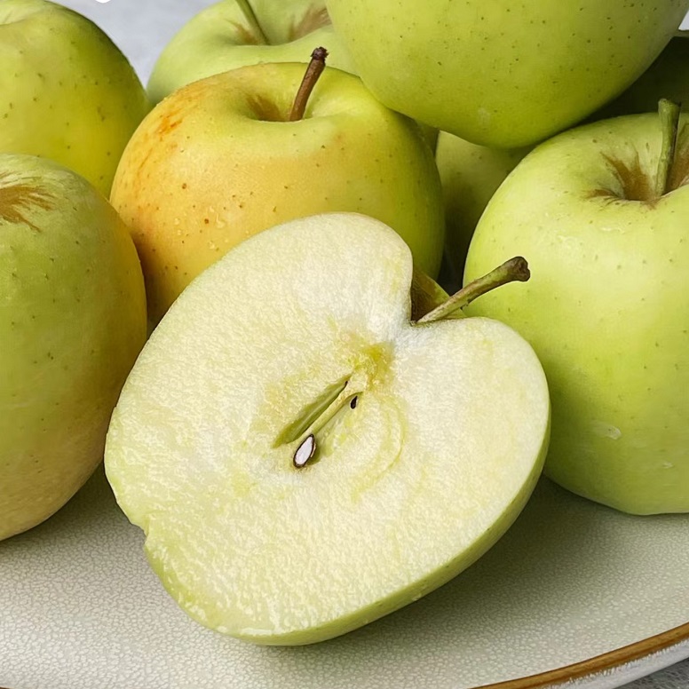 【果蔬精选】藏地高原青苹果 高原小金冠苹果 皮薄不涩 果香清雅 脆爽多汁 连皮都好吃 错过再等一年