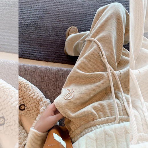 <曾小咸推荐>现货秒杀 ！微信超特价！2色刺绣休闲裤 日常189.99 立减100 秒杀89.99！！ 商品图3