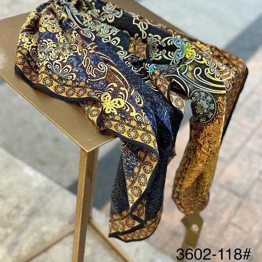 优品堂【花魁方巾】90*90桑蚕丝方巾 商品图6