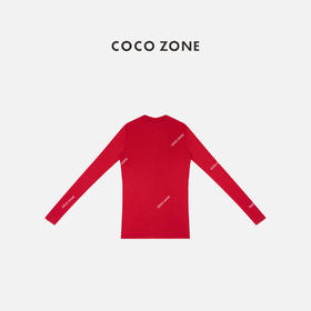 COCO ZONE 简约修身显瘦打底衫纯色通勤风T恤CC1C2106